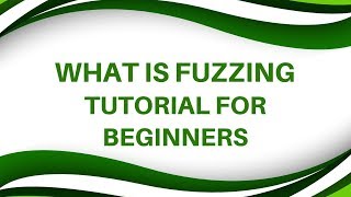 What is Fuzzing  Fuzzing Testing  Fuzzing Security  Security Testing Training Tutorial Day 2 [upl. by Letniuq]