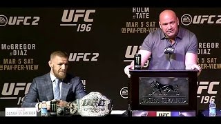 UFC 196 McGregor vs Diaz PreFight Press Conference FULL [upl. by Pryor]