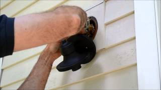 How to Install Exterior Light Fixture Video [upl. by Urata]