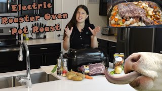 Pot Roast In The Electric Roaster Oven Recipe Episode 153 [upl. by Pier233]