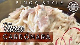 HOW TO MAKE CREAMY TUNA CARBONARA  EASY RECIPE amp PROCEDURE  LD’s kitchen [upl. by Notnirt81]