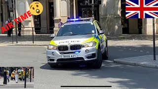 Metropolitan Police ARV Responding At Insane Speeds Catching Air Time  ARMED RESPONSE [upl. by Siver]