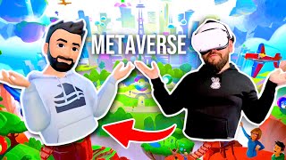 EXPLORING HORIZON WORLDS METAVERSE IN VR On Meta Quest 2 [upl. by Aggarwal]