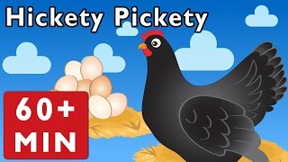 Hickety Pickety and More  Nursery Rhymes from Mother Goose Club [upl. by Nimsaj]