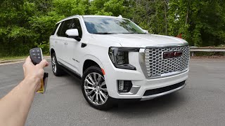 2021 GMC Yukon Denali Start Up Walkaround Test Drive and Review [upl. by Seymour]