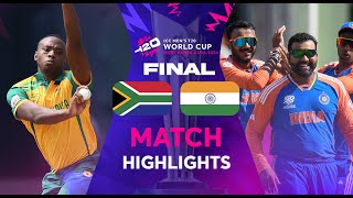 Cricket T20 World Cup 2024 Final  India v South Africa  Match Highlights [upl. by Sebastiano298]