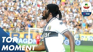 Great Gervinho Finish  Parma 20 Cagliari  Top Moment  Serie A [upl. by Nnadroj]