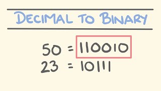 How to Convert Decimal to Binary [upl. by Enreval422]