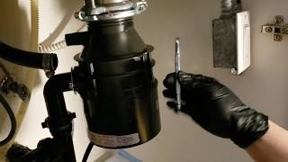 DIY  Replacing Garbage Disposal InSinkErator Badger 5 12 HP [upl. by Karyl]