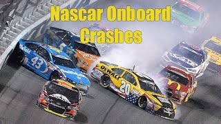 Nascar Onboard Crashes [upl. by Robby]