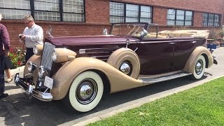 Riding In A 1937 Packard V12 [upl. by Eatnod]