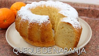 Queque de naranja FÁCIL DELICIOSO Y ESPONJOSO  Come como príncipe [upl. by Kindig894]