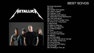 Metallica  Best Songs  25 Playlist [upl. by Rep]