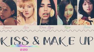 1 Hour ✗ Kiss And Make Up ✗ Dua Lipa x BLACKPINK [upl. by Aciretehs]