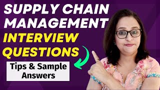 Supply Chain Management Interview Questions and Answers  For Freshers and Experienced Candidates [upl. by Egidius502]