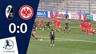 Sieben Mal ungeschlagen  SC Freiburg II  Eintracht Frankfurt II  21 Spieltag RLSW [upl. by Shue]