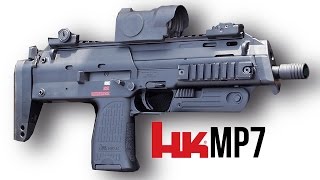 HampK MP7 Sub Machine Pistol MiniDocumentary Battlefield Vegas [upl. by Elinet]