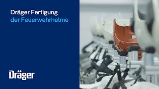 Dräger Fertigung der Feuerwehrhelme [upl. by Ahsirtal]