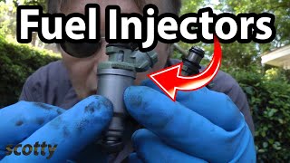 How to Replace Fuel Injectors in Your Car [upl. by Eimor]