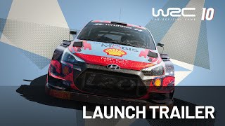 WRC 10  Launch Trailer [upl. by Clim]