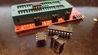 How to program a PIC Microcontroller with a Pickit 3 using a universal adapter from Ebay [upl. by Harutak]