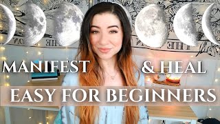 The MOON PHASES Explained Energy For Manifesting amp Healing SIMPLE [upl. by Hgiel]