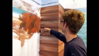 Easiest way to paint wood effect [upl. by Firehs]