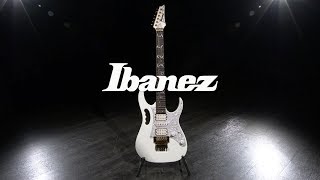 Ibanez Jem7V Steve Vai 2018 White  Gear4music demo [upl. by Ping]