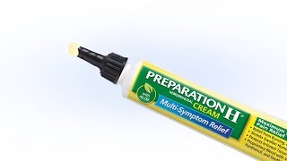 How to Apply PREPARATION H® Maximum Strength Pain Relief Cream [upl. by Cynthy542]