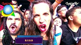 System Of A Down  Soldier Side Intro BYOB LIVE【Rock In Rio 2015  60fpsᴴᴰ】 [upl. by Hendrix826]