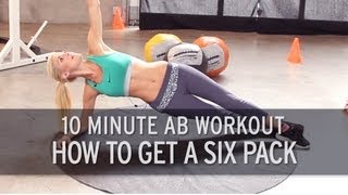 10 Minute Ab Workout How to Get a Six Pack [upl. by Ojiram]