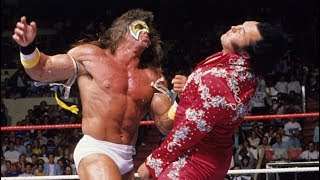 FULL MATCH  Ultimate Warrior vs The Honky Tonk Man  Intercontinental Title Match SummerSlam 1988 [upl. by Ycnaffit935]