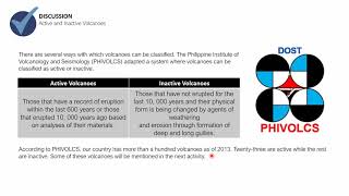 Active and Inactive Volcanoes Knowledge Catalog Grade 9 Earth and Space Science 1 [upl. by Iccir]