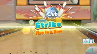 Wii Sports Club  100 Pin Bowling 3player online HD Gameplay [upl. by Gelasias455]