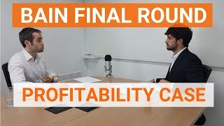 Profitability Case Study Interview Example  Solved by ExMcKinsey Consultant [upl. by Cioffred91]