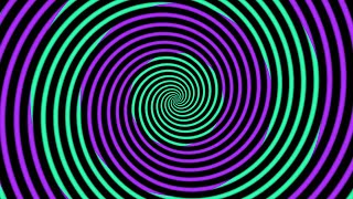 Pulsating Spiral Natural Hallucinogen Video no sound 30minute version [upl. by Isolda683]