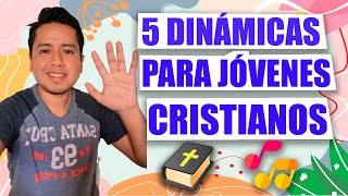 5 DINÁMICAS para jóvenes Cristianos 🎤🎶🎸  Hazlo en tu iglesia 🔥 [upl. by Lachman]