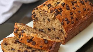 Best Chocolate Chip Banana Bread Recipe [upl. by Elram]