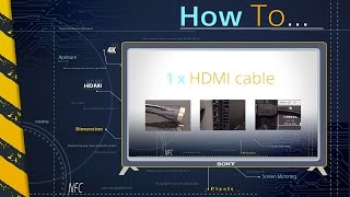 How To Connect devices to your Sony BRAVIA TV [upl. by Neal]