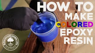 How to Make Colored Epoxy Resin [upl. by Early]