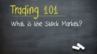 Trading 101 What is the Stock Market [upl. by Nitreb]