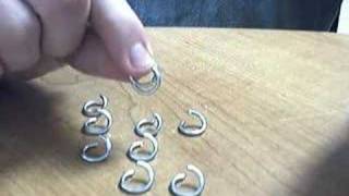 How To Make Chainmaille Spiral Pattern [upl. by Mckay]