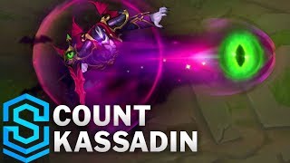 Count Kassadin Skin Spotlight  PreRelease  League of Legends [upl. by Anyalram]