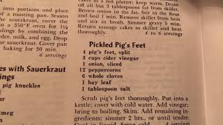 Pickled Pigs Feet Recipe [upl. by Schapira]