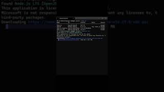 How to install nodejs on windows 11 using winget cli [upl. by Oirramaj]