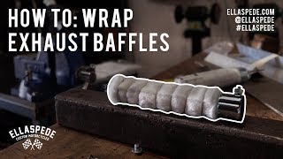 How To Wrap Exhaust Baffles [upl. by Nesaj]