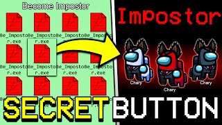 SECRET BUTTON TO GET IMPOSTER EVERY GAME IN AMONG US iOSANDROIDPC [upl. by Schell643]