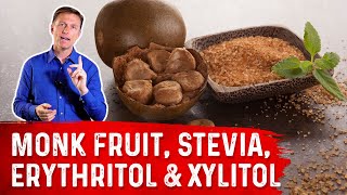 Artificial Sweeteners Monk Fruit Stevia Erythritol amp Xylitol – Dr Berg [upl. by Napoleon]