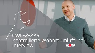 CWL2 Kontrollierte Wohnraumlüftung  WOLF auf der ISH 2021 [upl. by Simonetta]