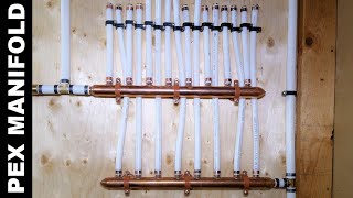 PEX Manifold System PEX Water Lines [upl. by Raila]